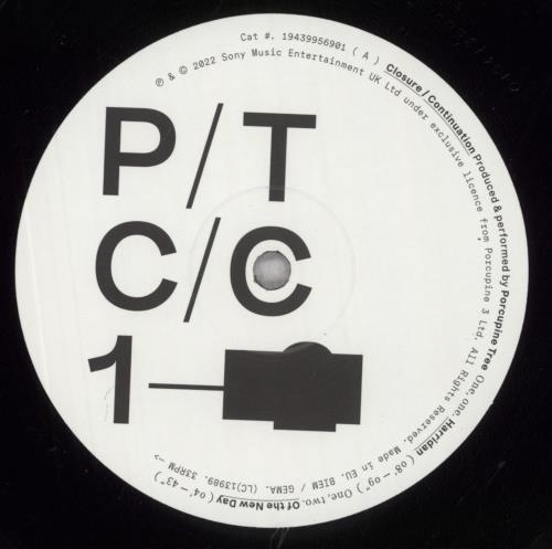 Porcupine Tree Closure/Continuation - Black Vinyl - Sealed 2-LP vinyl record set (Double LP Album) UK PCU2LCL843720