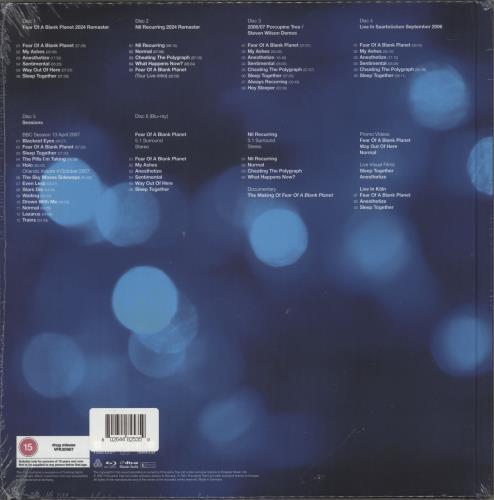 Porcupine Tree Fear Of A Blank Planet CD Album Box Set UK PCUDXFE883645