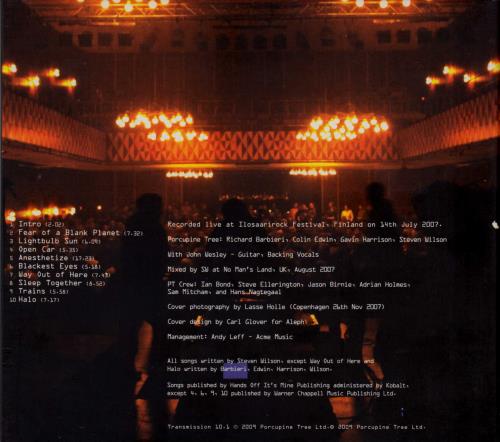Porcupine Tree Ilosaarirock + Replacement CD 2 CD album set (Double CD) UK PCU2CIL723676