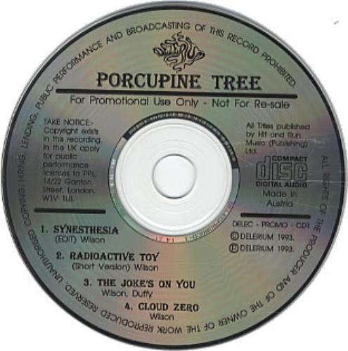Porcupine Tree Radio Active CD single (CD5 / 5") UK PCUC5RA334149