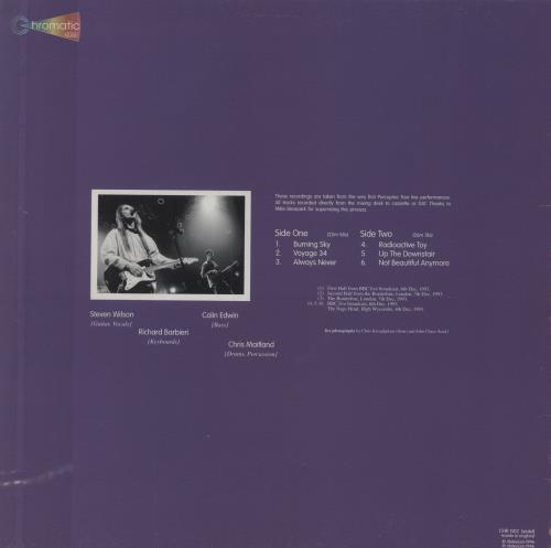Porcupine Tree Spiral Circus vinyl LP album (LP record) UK PCULPSP859893