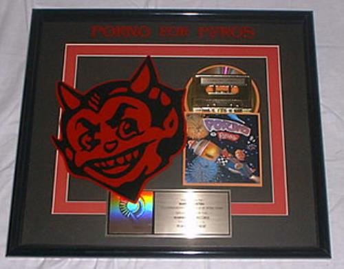 Porno For Pyros Porno For Pyros award disc US PORAWPO204440