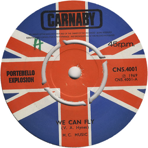 Portebello Explosion We Can Fly 7" vinyl single (7 inch record / 45) UK PG207WE449846