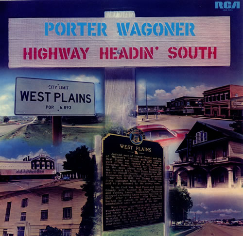 Porter Wagoner Highway Headin' South vinyl LP album (LP record) UK PWGLPHI457528