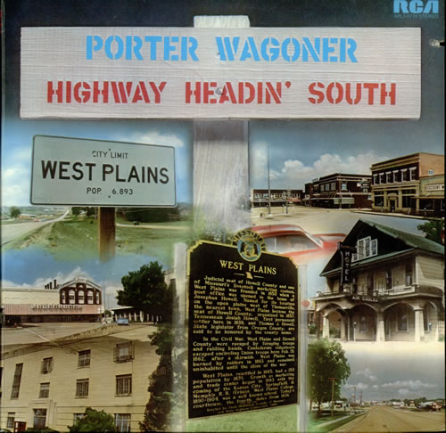Porter Wagoner Highway Headin' South vinyl LP album (LP record) US PWGLPHI534777