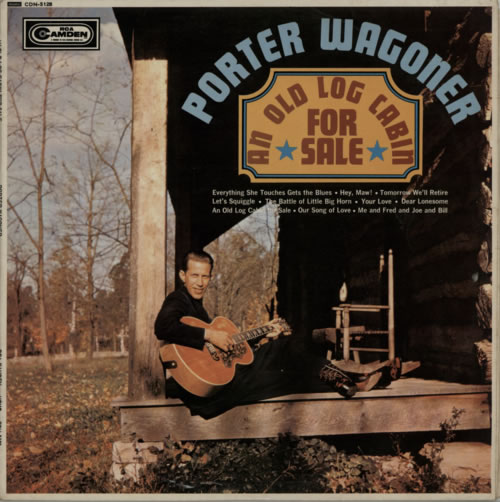 Porter Wagoner An Old Log Cabin For Sale Uk Vinyl Lp Album Lp