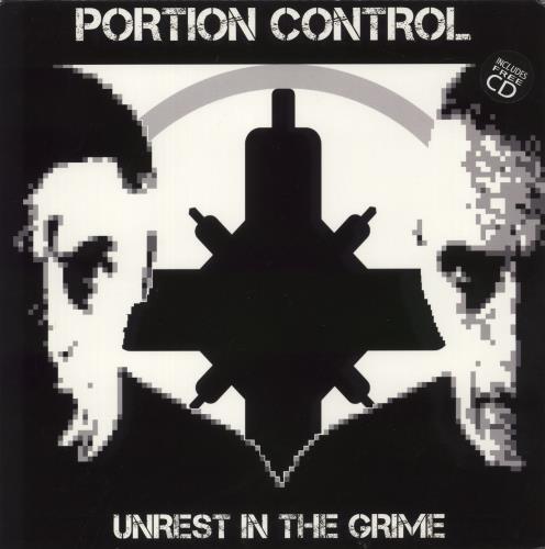 Portion Control Unrest In The Grime + CD vinyl LP album (LP record) Belgian PPYLPUN865394
