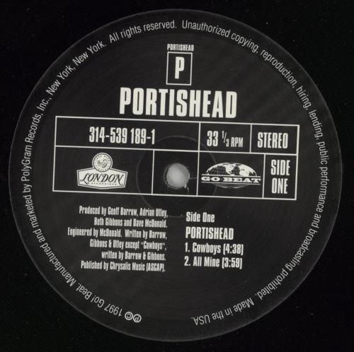 Portishead Portishead 2-LP vinyl record set (Double LP Album) US PSH2LPO141763