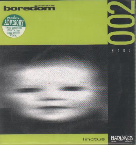 Positive Boredom Linctus EP 7" vinyl single (7 inch record / 45) UK QO407LI654814