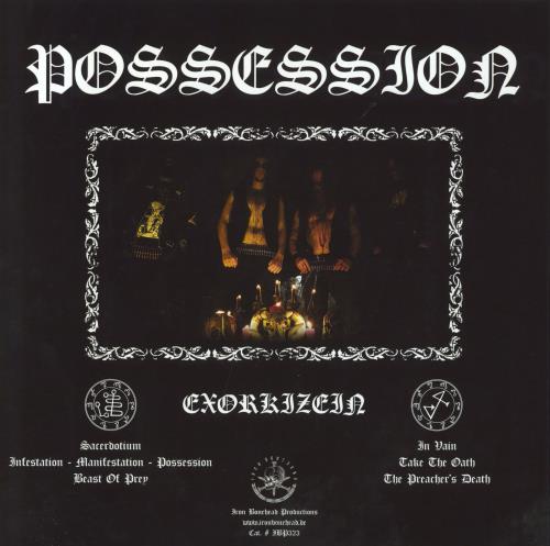Possession Exorkizein vinyl LP album (LP record) German 5V1LPEX805104
