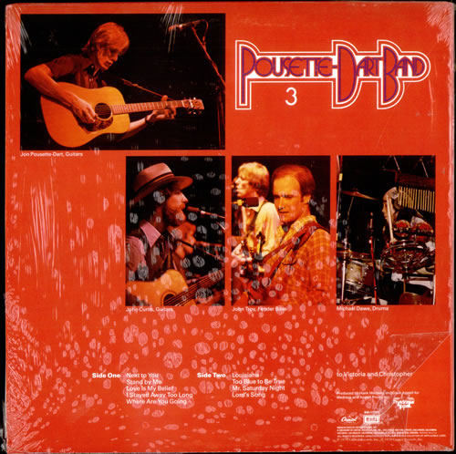 Pousette-Dart Band 3 - Three vinyl LP album (LP record) US PWULPTH517747