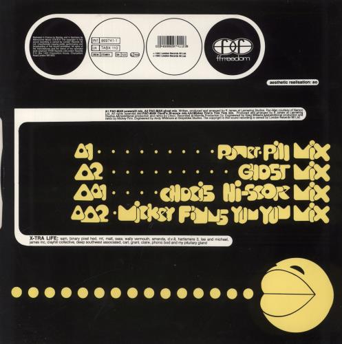 Power-Pill Pac-Man 12" vinyl single (12 inch record / Maxi-single) UK 6T512PA828829