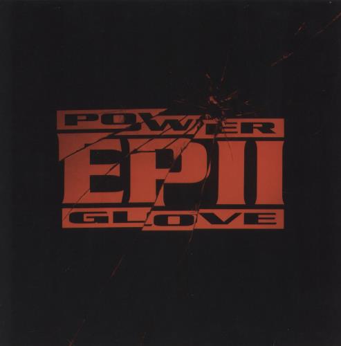 Power Glove EPII - Red with White Splatter Vinyl 12" vinyl single (12 inch record / Maxi-single) UK 74612EP857849