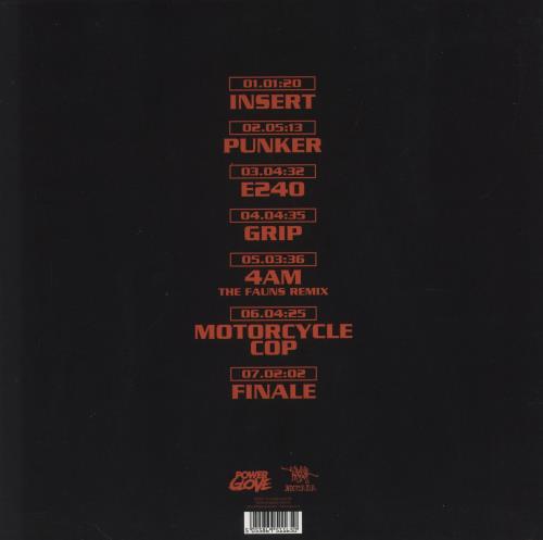 Power Glove EPII - Red with White Splatter Vinyl 12" vinyl single (12 inch record / Maxi-single) UK 74612EP857849