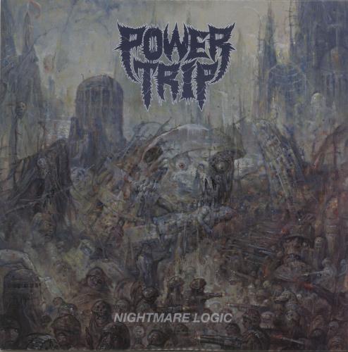 Power Trip Nightmare Logic - Clear vinyl LP album (LP record) US QS9LPNI700583