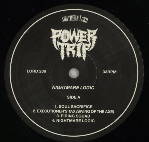Power Trip Nightmare Logic - Shrink vinyl LP album (LP record) US QS9LPNI869998