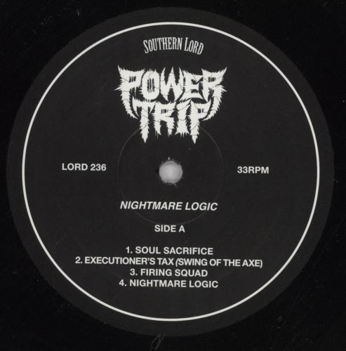 Power Trip Nightmare Logic vinyl LP album (LP record) US QS9LPNI845300