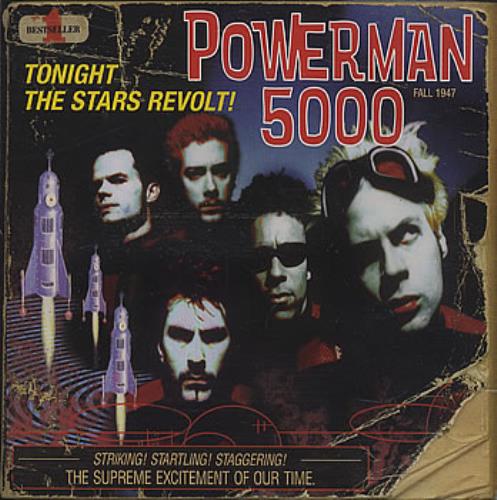 Powerman 5000 Tonight The Stars Revolt! CD album (CDLP) US P50CDTO373918