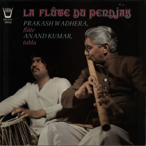 Prakash Wadhera & Anand Kumar La Fl�te Du Pendjab vinyl LP album (LP record) French P5CLPLA606003