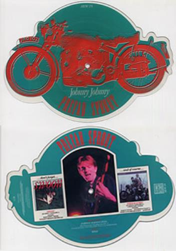 Prefab Sprout Johnny Johnny shaped picture disc (picture disc vinyl record) UK PRESHJO09783