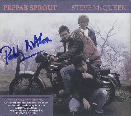 Prefab Sprout Steve McQueen - Autographed 2 CD album set (Double CD) UK PRE2CST402045
