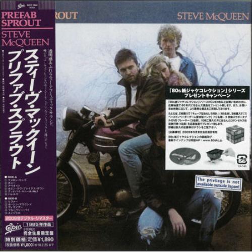 Prefab Sprout Steve McQueen CD album (CDLP) Japanese PRECDST473165