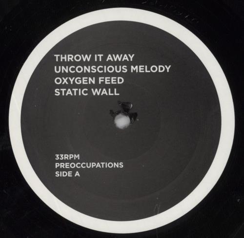 Preoccupations Cassette 12" vinyl single (12 inch record / Maxi-single) US 2VO12CA822705