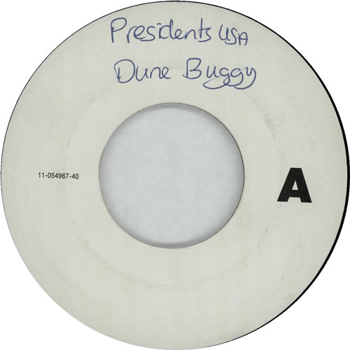 Presidents Of The USA Dune Buggy - Jukebox 7" vinyl single (7 inch record / 45) UK PSA07DU638847