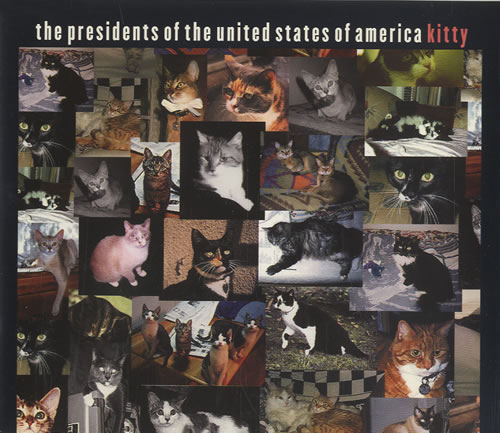 Presidents Of The USA Kitty CD single (CD5 / 5") Austrian PSAC5KI63478