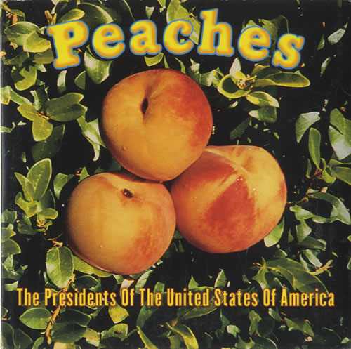 Presidents Of The USA Peaches CD single (CD5 / 5") Australian PSAC5PE58936
