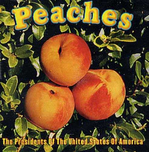 Presidents Of The USA Peaches CD single (CD5 / 5") US PSAC5PE65975