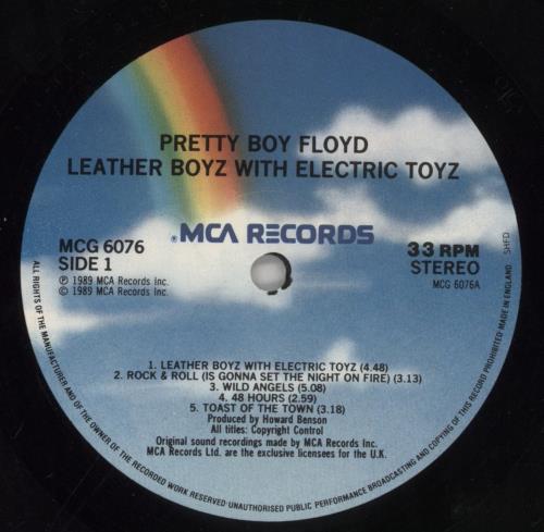 Pretty Boy Floyd Leather Boyz With Electric Toyz vinyl LP album (LP record) UK PBFLPLE591363