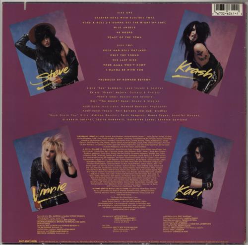 Pretty Boy Floyd Leather Boyz With Electric Toyz vinyl LP album (LP record) UK PBFLPLE592023