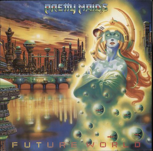 Pretty Maids Future World vinyl LP album (LP record) UK PSJLPFU591336
