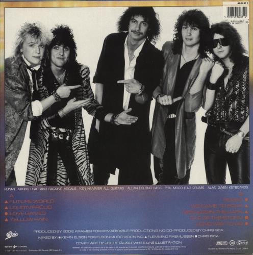 Pretty Maids Future World vinyl LP album (LP record) UK PSJLPFU591336