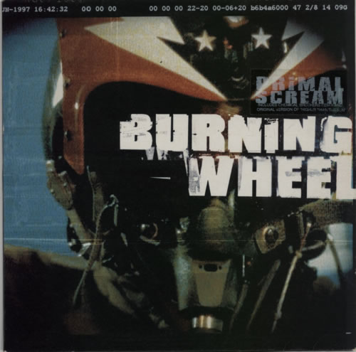 Primal Scream Burning Wheel 12" vinyl single (12 inch record / Maxi-single) UK PML12BU177633