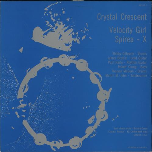 Primal Scream Crystal Crescent - EX 12" vinyl single (12 inch record / Maxi-single) UK PML12CR542583