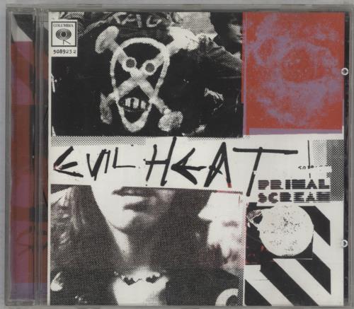 Primal Scream Evil Heat CD album (CDLP) UK PMLCDEV218283