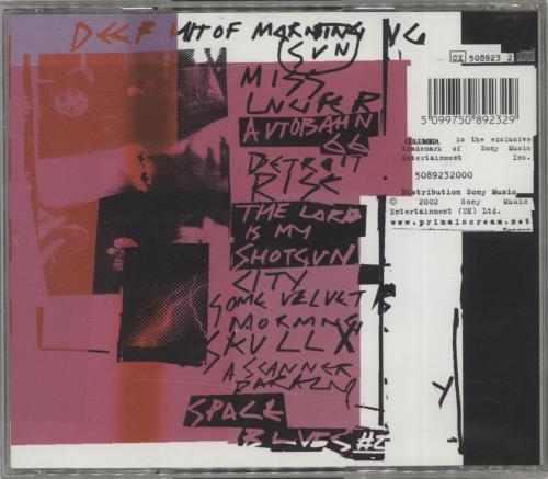 Primal Scream Evil Heat CD album (CDLP) UK PMLCDEV218283