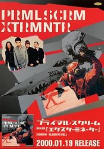 Primal Scream Exterminator display Japanese PMLDIEX164445