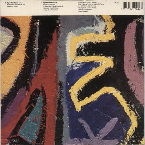 Primal Scream Higher Than The Sun - Release date sticker 7" vinyl single (7 inch record / 45) UK PML07HI881175