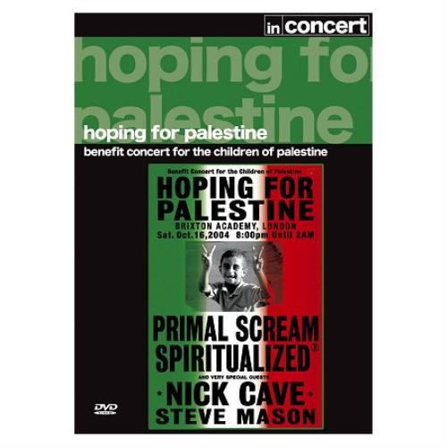 Primal Scream Hoping For Palestine - In Concert DVD UK PMLDDHO425862
