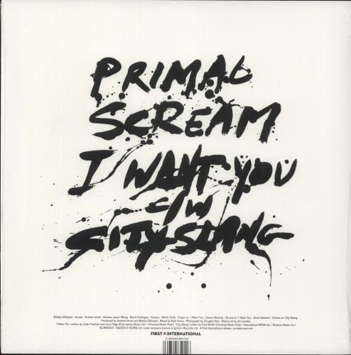 Primal Scream I Want You - RSD13 12" vinyl single (12 inch record / Maxi-single) UK PML12IW785483