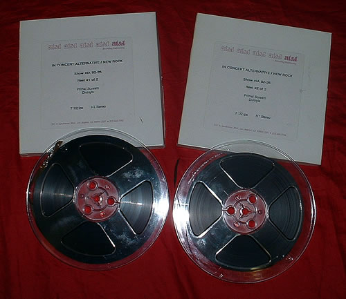 Primal Scream In Concert Alternative/New Rock Reel to Reel US PMLRRIN320667