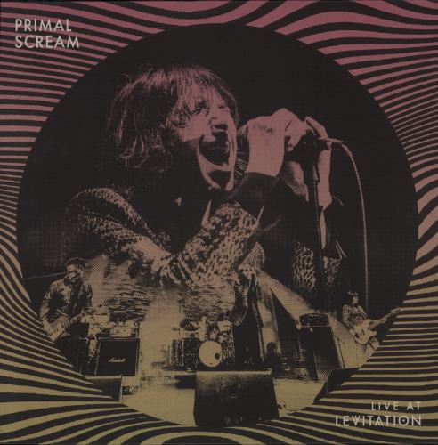 Primal Scream Live At Levitation - Pink Splatter Vinyl vinyl LP album (LP record) UK PMLLPLI871899