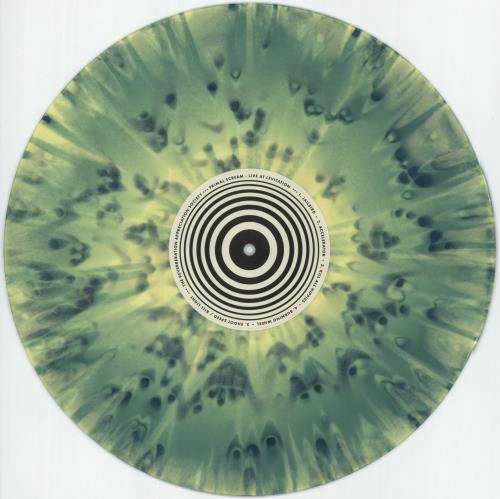 Primal Scream Live At Levitation - Yellow/Blue Vinyl vinyl LP album (LP record) UK PMLLPLI875510