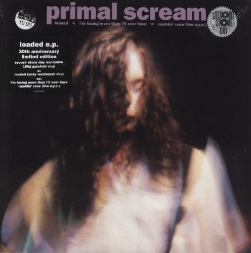 Primal Scream Loaded - 180gm - RSD20 - Sealed 12" vinyl single (12 inch record / Maxi-single) UK PML12LO848286