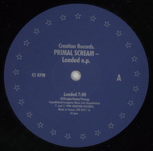 Primal Scream Loaded 12" vinyl single (12 inch record / Maxi-single) UK PML12LO57014