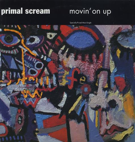 Primal Scream Movin' On Up 12" vinyl single (12 inch record / Maxi-single) US PML12MO361143