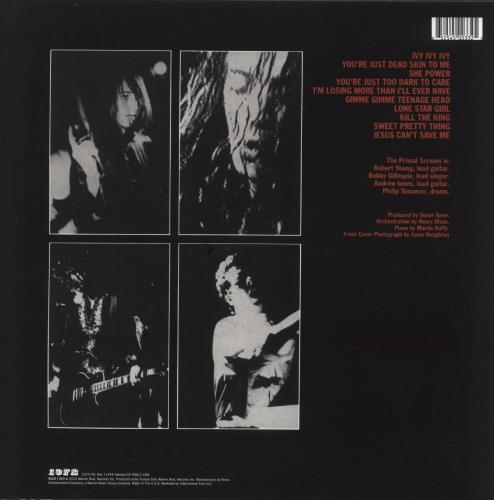 Primal Scream Primal Scream vinyl LP album (LP record) UK PMLLPPR866341